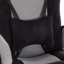 Кресло DRIVER (22) (флок/ткань черный/серый 35/TW-12)